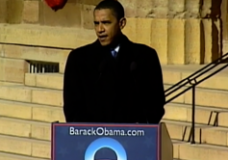[Barack Obama announces candidacy for president]