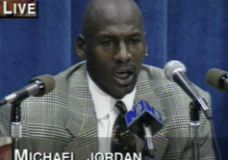 [Michael Jordan’s Return Live Press]