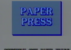 Paper Press