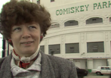 [Mary O’Connell on Comiskey Park #1]