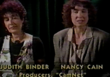 [CamNet Nancy Cain & Judith Binder on Independent Eye (KCET)]