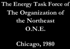 The Energy Task Force of the Organization of the Northeast