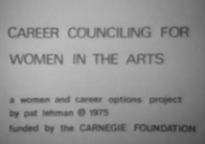 Career Counciling for Women in the Arts: Mardee McKinlay, Deborah Johnson, Jeannie Olguin, & Reynelda Muse