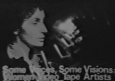 About Environments: Susan Milano / Some Voices, Some Visions: Women Videotape Artists 1975